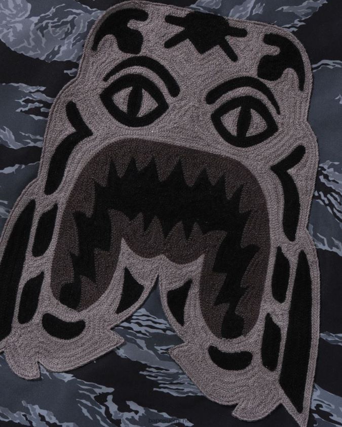 musta miehet A Bathing Ape tiikeri camo pitkä ma-1 8HT2D8326