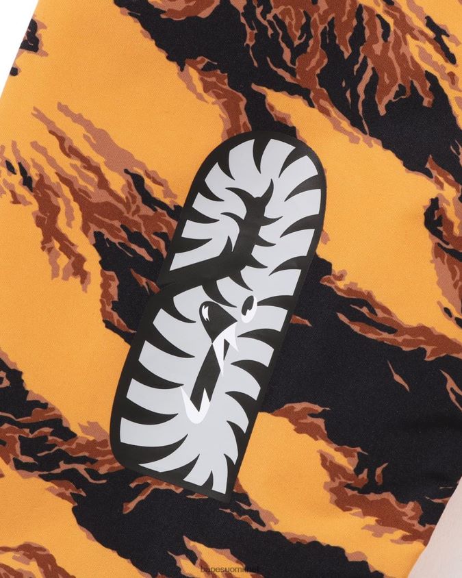 oranssi miehet A Bathing Ape tiikeri camo pitkä ma-1 8HT2D8327