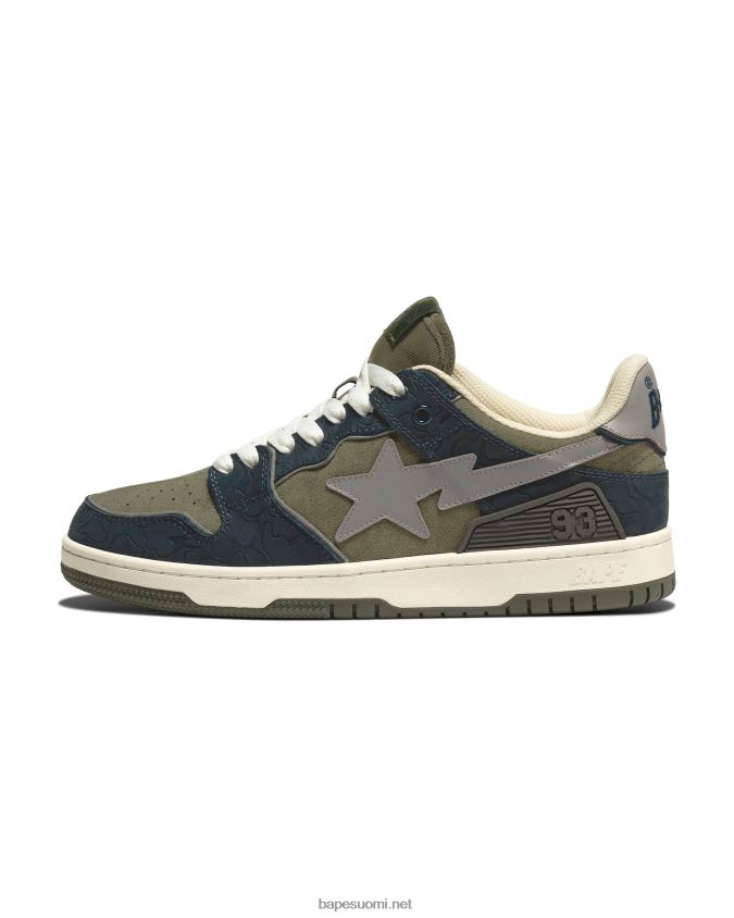 laivastonsininen naiset A Bathing Ape sk8 sta lenkkarit 8HT2D81250