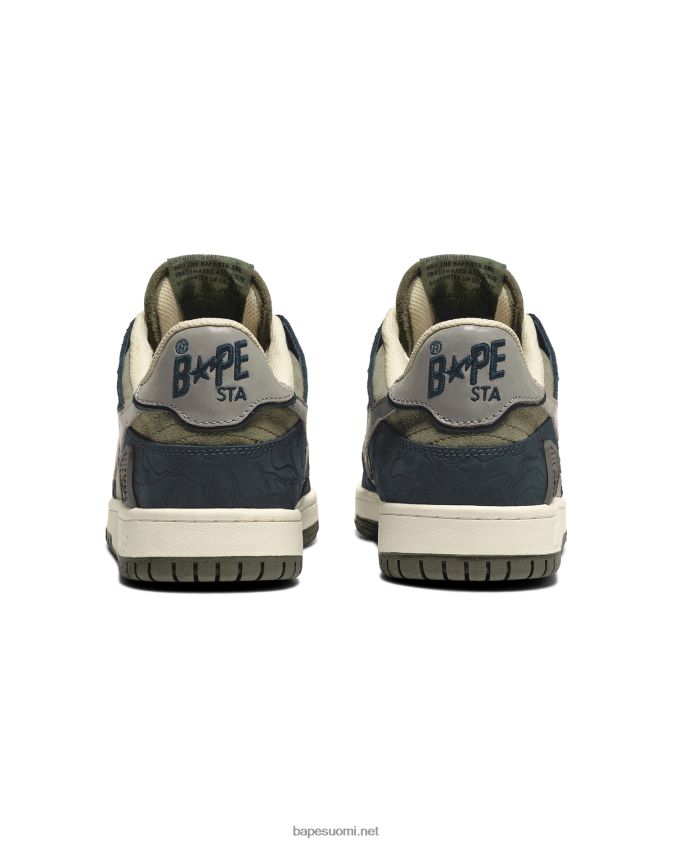 laivastonsininen naiset A Bathing Ape sk8 sta lenkkarit 8HT2D81250