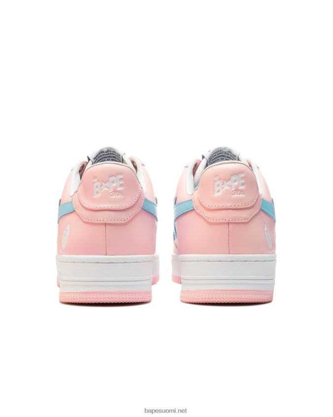 vaaleanpunainen naiset A Bathing Ape lenkkarit 8HT2D81253
