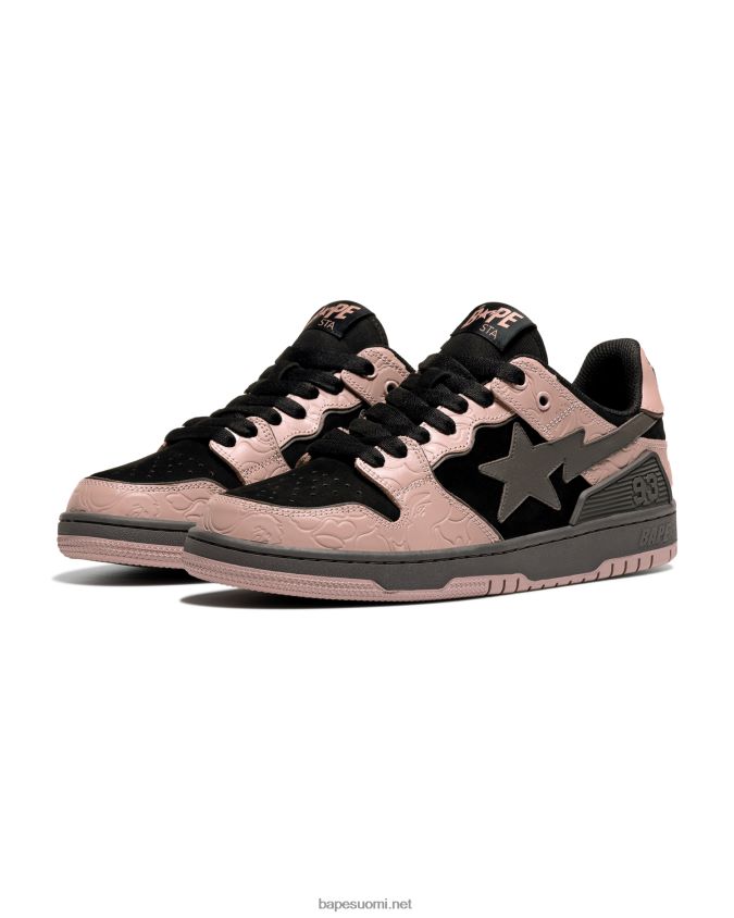 vaaleanpunainen naiset A Bathing Ape sk8 sta lenkkarit 8HT2D81193