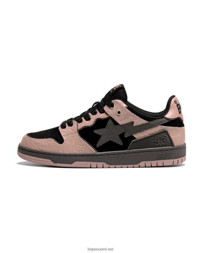 vaaleanpunainen naiset A Bathing Ape sk8 sta lenkkarit 8HT2D81193