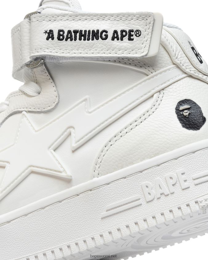 valkoinen naiset A Bathing Ape mi lenkkarit 8HT2D81256