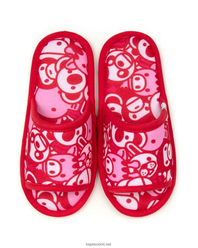 vaaleanpunainen naiset A Bathing Ape vauva milo tossut 8HT2D81219