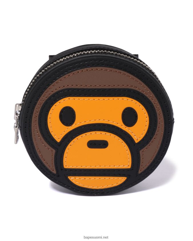 musta naiset A Bathing Ape baby milo mini olkalaukku 8HT2D81067