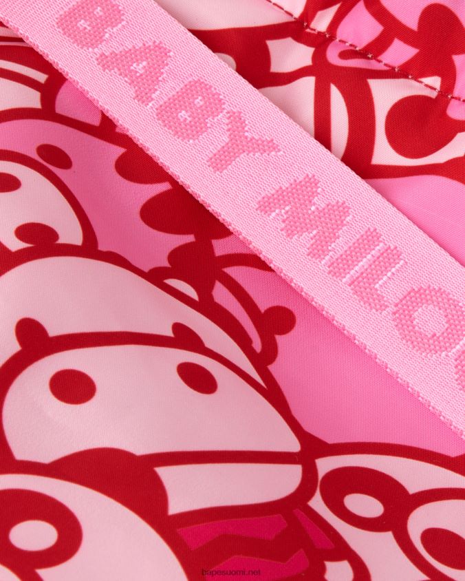 vaaleanpunainen naiset A Bathing Ape baby milo lyhtylaukku 8HT2D81079