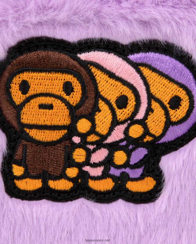 violetti naiset A Bathing Ape mini crossbody laukku 8HT2D81131
