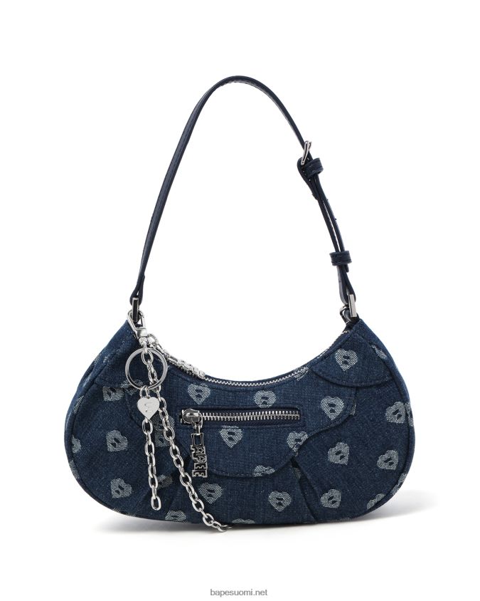 denim naiset A Bathing Ape kuviollinen farkkukassi #2 8HT2D81083