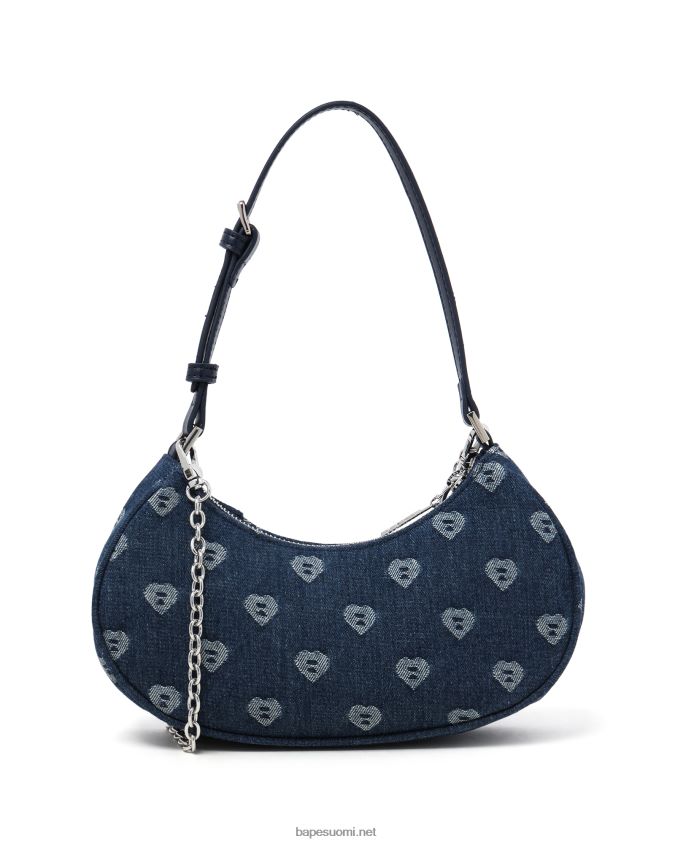 denim naiset A Bathing Ape kuviollinen farkkukassi #2 8HT2D81083