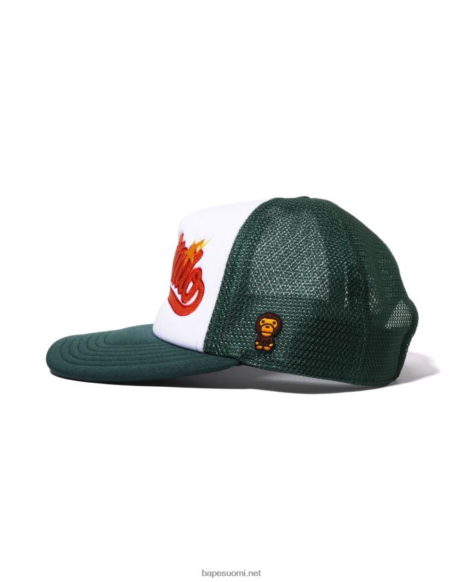 syvä viidakko naiset A Bathing Ape baby milo -kirjontaverkkolippis 8HT2D81143