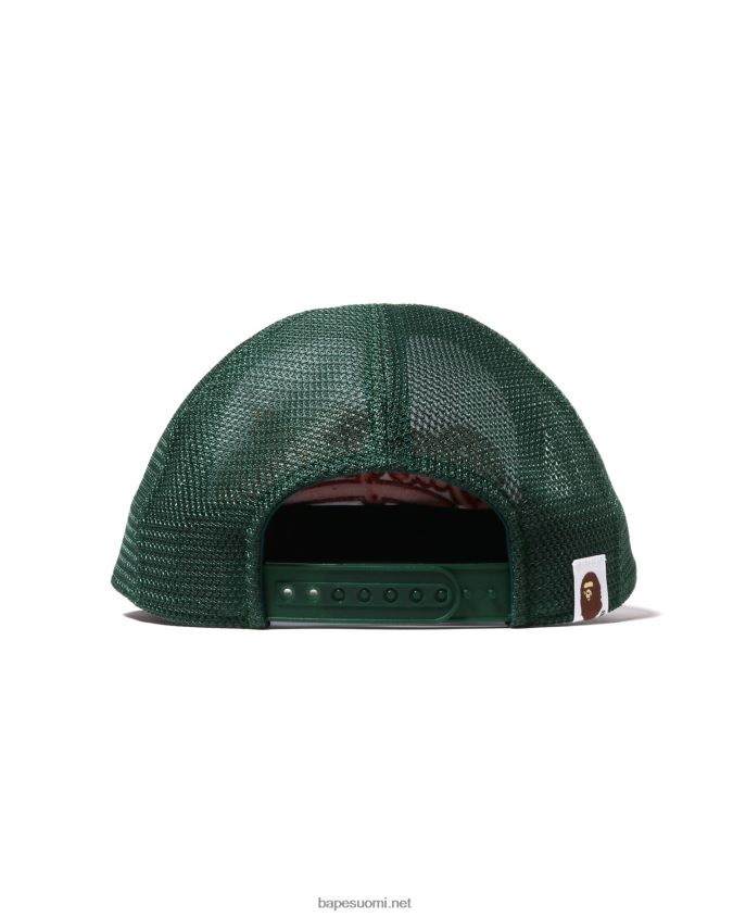 syvä viidakko naiset A Bathing Ape baby milo -kirjontaverkkolippis 8HT2D81143