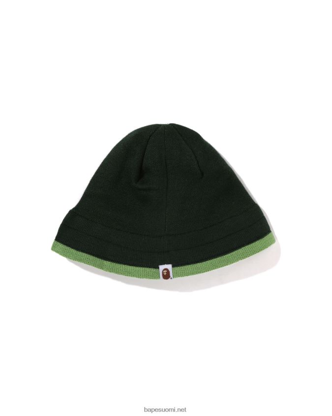 syvä viidakko naiset A Bathing Ape kasvot neulottu hattu 8HT2D81106