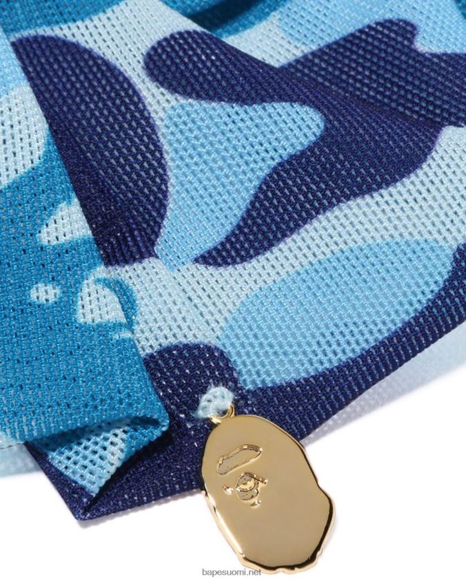 vaaleansininen naiset A Bathing Ape abc camo scrunchie 8HT2D81063
