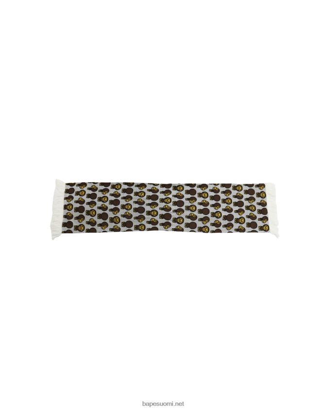 valkoinen naiset A Bathing Ape vauva milo huivi 8HT2D81157