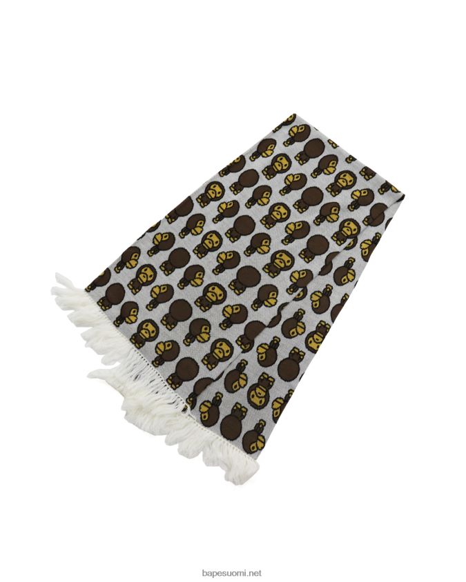 valkoinen naiset A Bathing Ape vauva milo huivi 8HT2D81157