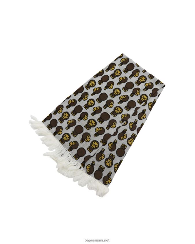 valkoinen naiset A Bathing Ape vauva milo huivi 8HT2D81157