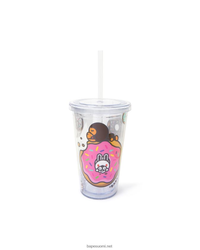 vaaleanpunainen naiset A Bathing Ape baby milo muovinen juomalasi 8HT2D81134
