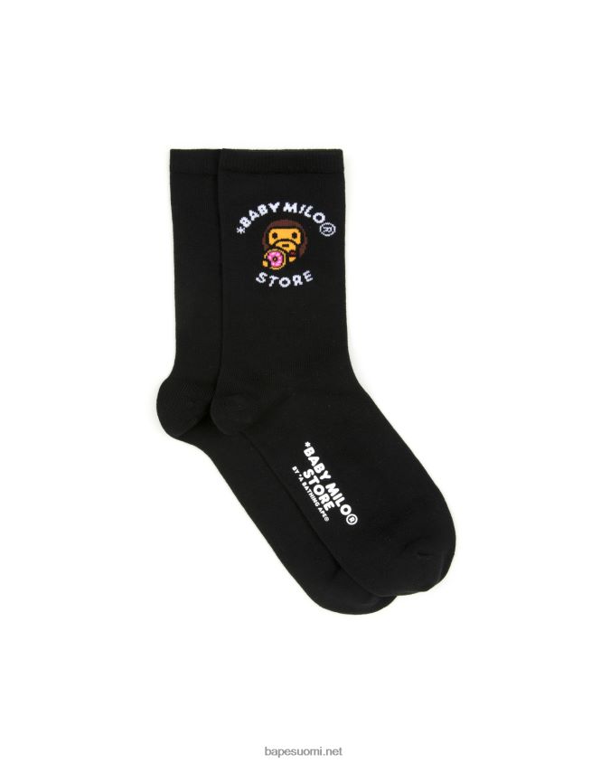 musta naiset A Bathing Ape baby milo sukat 8HT2D81092