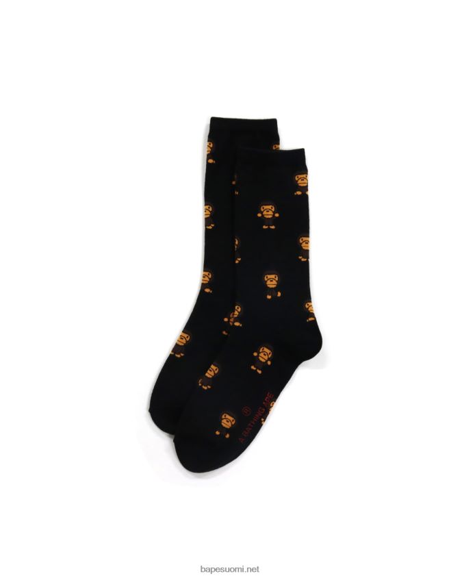 musta naiset A Bathing Ape baby milo sukat 8HT2D81159