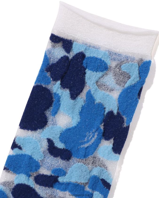 vaaleansininen naiset A Bathing Ape abc camo kirkkaat sukat 8HT2D81065