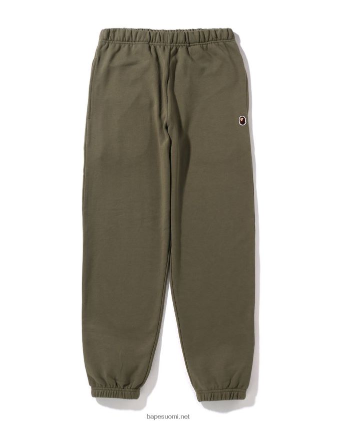 armeijan vihreä naiset A Bathing Ape pään yhden pisteen ylisuuret collegehousut 8HT2D8974