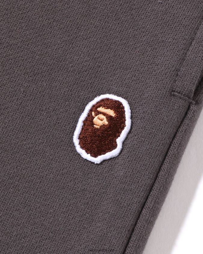 harmaa naiset A Bathing Ape pään yhden pisteen ylisuuret collegehousut 8HT2D8973