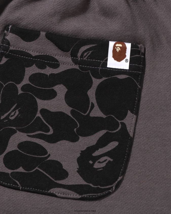 harmaa naiset A Bathing Ape pään yhden pisteen ylisuuret collegehousut 8HT2D8973