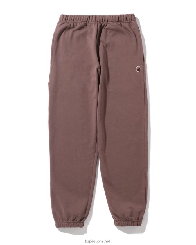 ruskea naiset A Bathing Ape pään yhden pisteen ylisuuret collegehousut 8HT2D8972