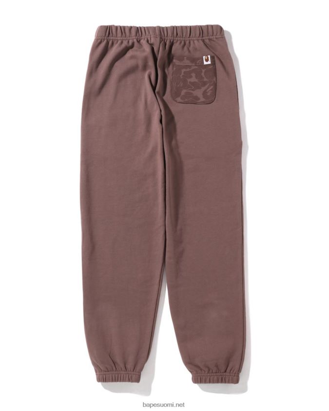 ruskea naiset A Bathing Ape pään yhden pisteen ylisuuret collegehousut 8HT2D8972