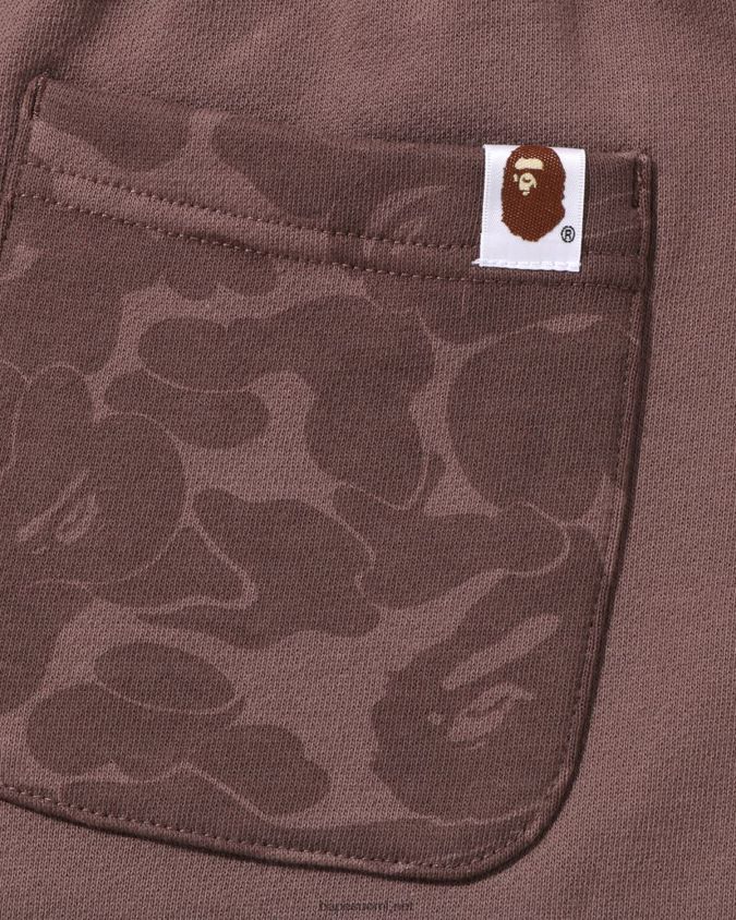 ruskea naiset A Bathing Ape pään yhden pisteen ylisuuret collegehousut 8HT2D8972