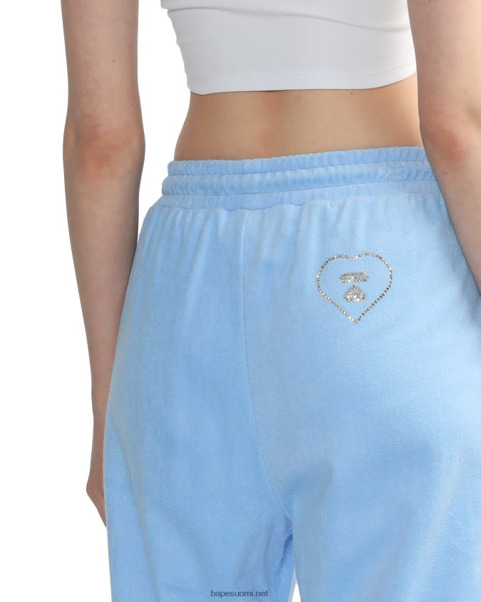 sininen naiset A Bathing Ape pyyhkeet verryttelyhousut 8HT2D8841