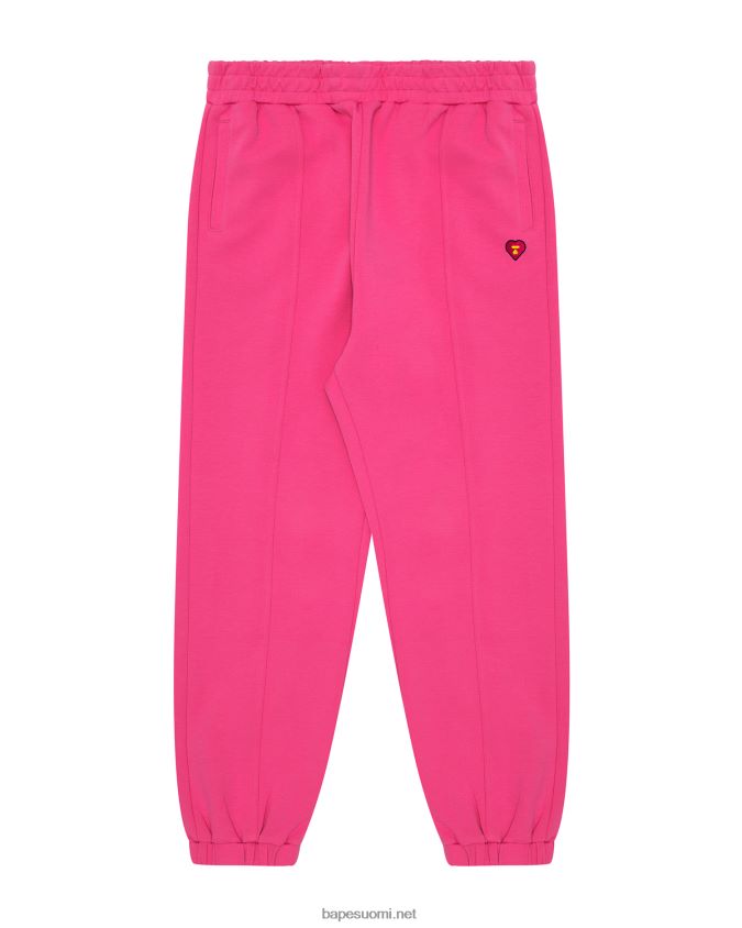 vaaleanpunainen naiset A Bathing Ape urheiluhousut 8HT2D81060