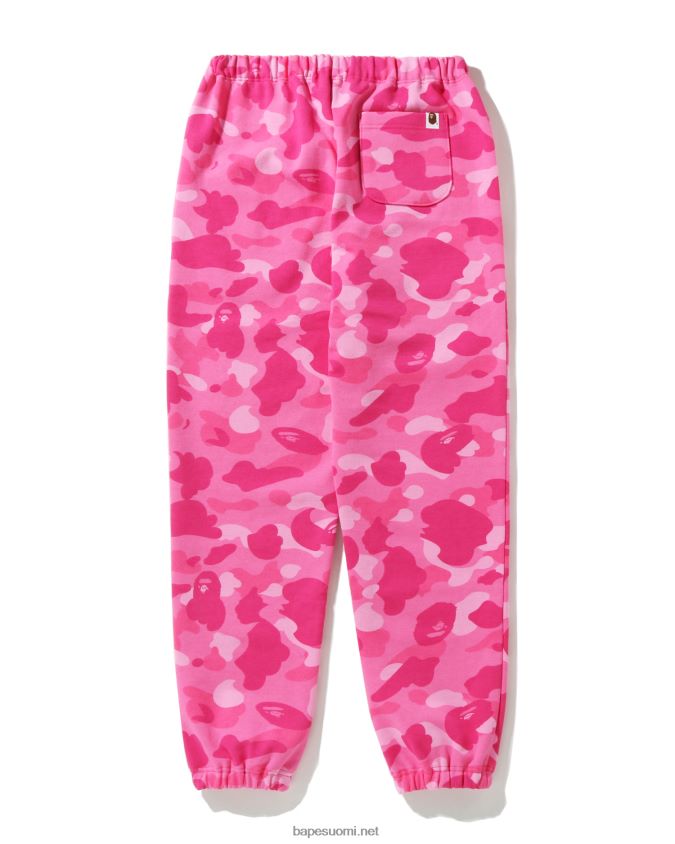 vaaleanpunainen naiset A Bathing Ape väri camo oversize collegehousut 8HT2D8985