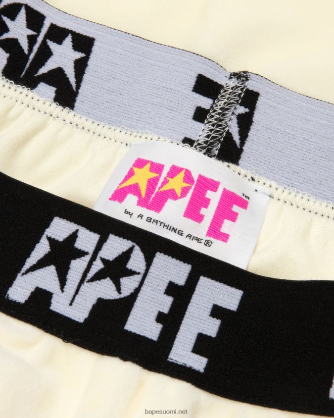 valkoinen naiset A Bathing Ape veluuri lenkkeilijät 8HT2D81041