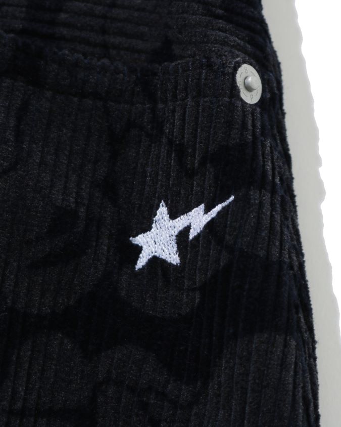 laivastonsininen naiset A Bathing Ape kiinteä camo vakosamettihame 8HT2D81026