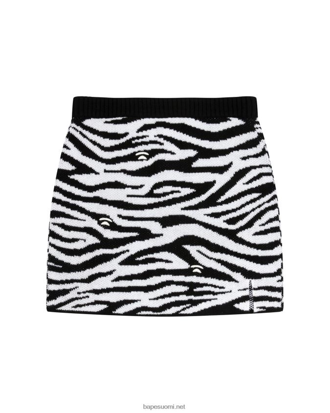musta naiset A Bathing Ape seeprakuvioinen neulehame 8HT2D81038