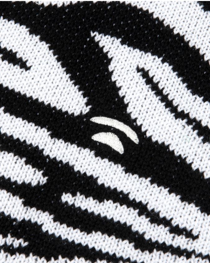 musta naiset A Bathing Ape seeprakuvioinen neulehame 8HT2D81038