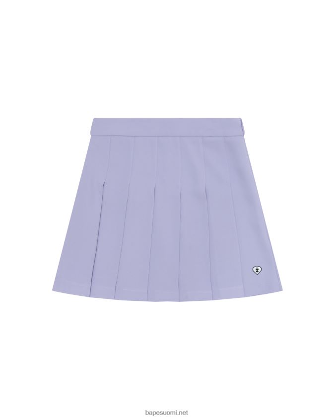 savuinen rypäle naiset A Bathing Ape laskostettu minihame 8HT2D8968