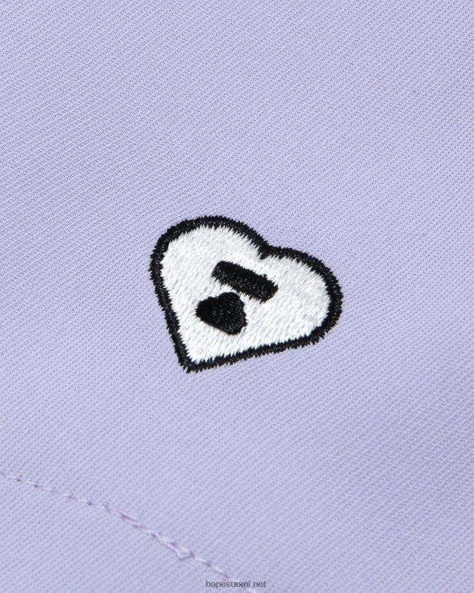 savuinen rypäle naiset A Bathing Ape laskostettu minihame 8HT2D8968