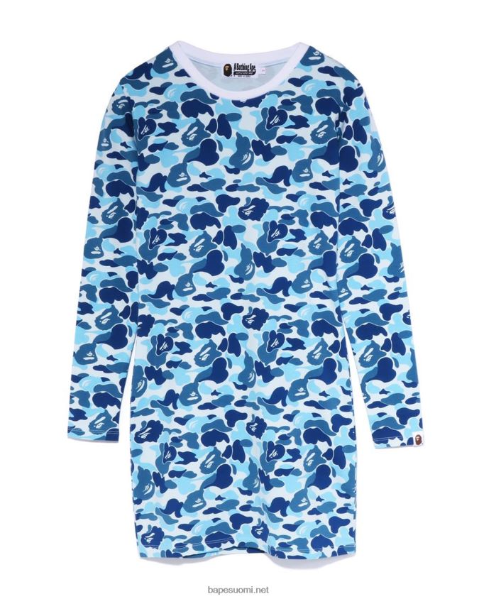 sininen naiset A Bathing Ape abc camo bodycon 8HT2D8862