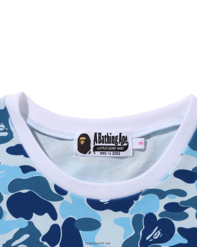 sininen naiset A Bathing Ape abc camo bodycon 8HT2D8862
