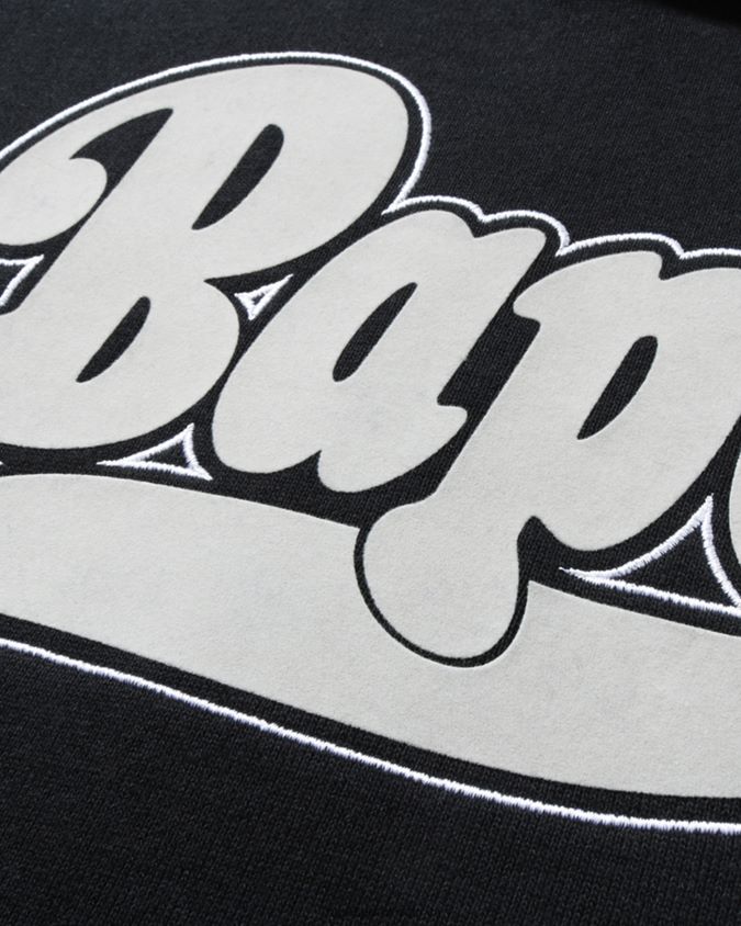 musta naiset A Bathing Ape ylisuuri neulehuppari 8HT2D8978