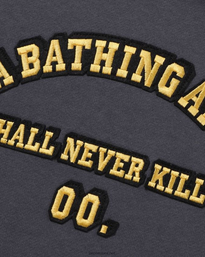 tummanharmaa naiset A Bathing Ape ylisuuri neulehuppari 8HT2D8808