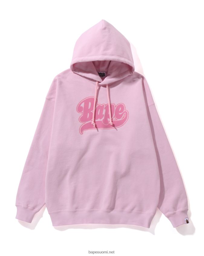 vaaleanpunainen naiset A Bathing Ape ylisuuri neulehuppari 8HT2D8980