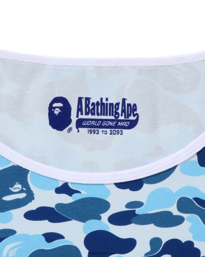vaaleansininen naiset A Bathing Ape abc camo tee 8HT2D8864