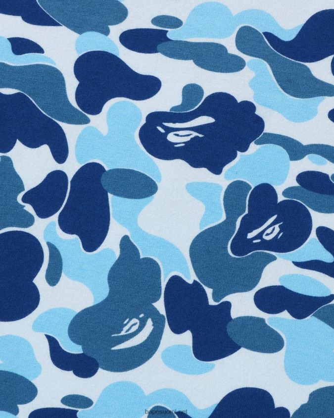 vaaleansininen naiset A Bathing Ape abc camo tee 8HT2D8864