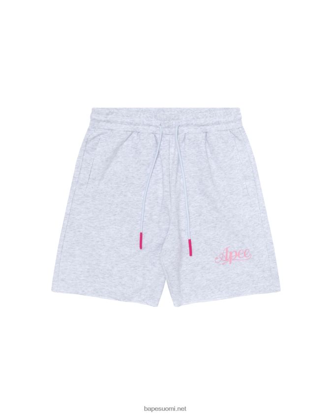harmaa naiset A Bathing Ape logoiset lounge-shortsit 8HT2D8960