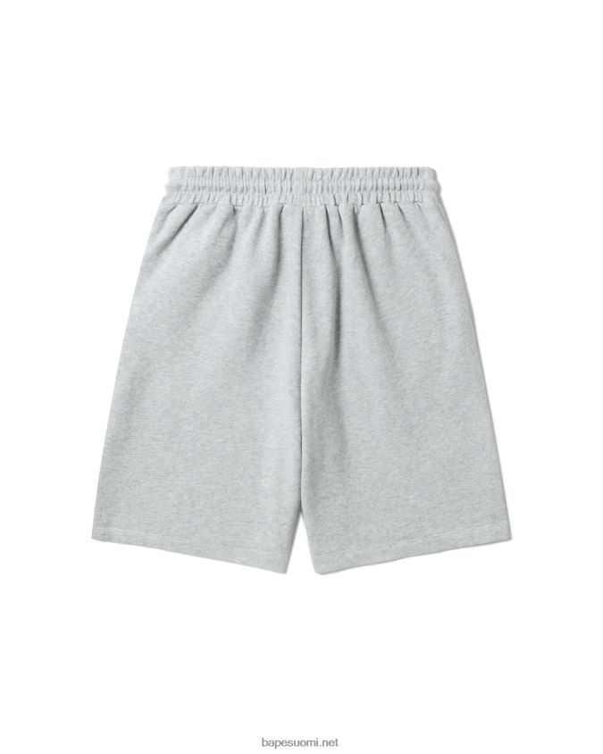 harmaa naiset A Bathing Ape logoiset shortsit 8HT2D8886