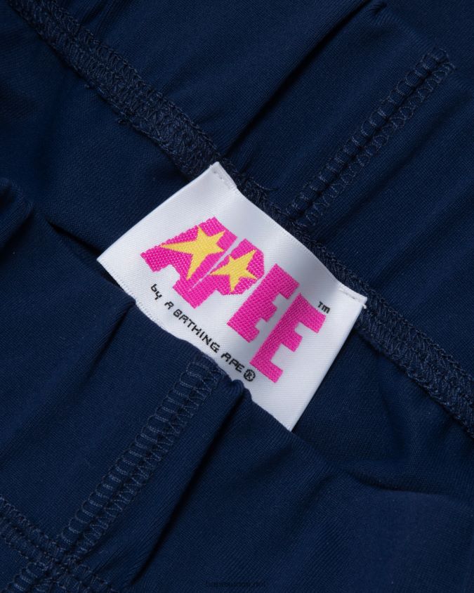 laivastonsininen naiset A Bathing Ape slim fit shortsit 8HT2D8943